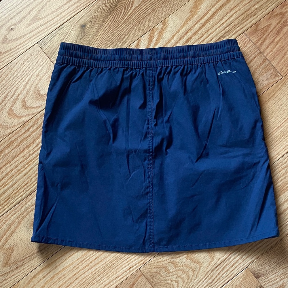 Eddie Bauer Navy Drawstring Skort - image 2